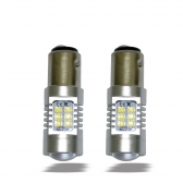 Par de Lâmpadas LED 1157 c/CANBUS 2 Polos R8 - 1157BAY15D2