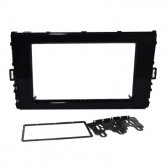 Moldura FIAMON 7 Pol - Volkswagen Polo e Virtus 2018/T-Cross 2019/Nivus 2020 - Black Piano - 4026