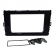 Moldura FIAMON 7 Pol - Volkswagen Polo e Virtus 2018/T-Cross 2019/Nivus 2020 - Black Piano - 4026