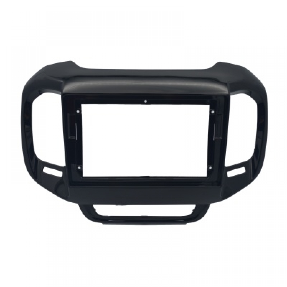Moldura FIAMON 9 Pol - Fiat Toro G1 2016/2021 - Black Piano - 4173