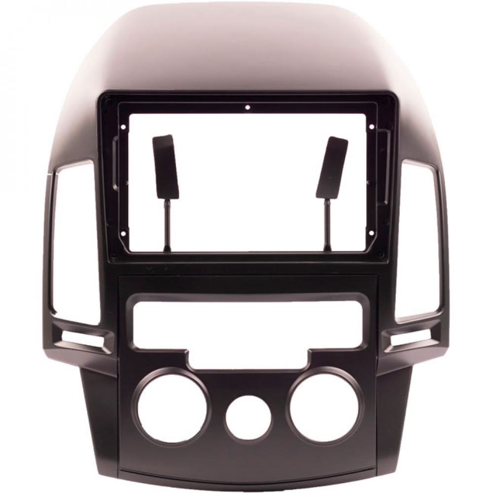 Moldura EXPEX 9 Pol - I30 2009/2013 Ar Analógico - Preto - EPX9HY013