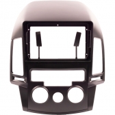 Moldura EXPEX 9 Pol - I30 2009/2013 Ar Analógico - Preto - EPX9HY013