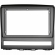 Moldura FIAMON 9 Pol - Fiat Palio/Strada/Idea/Siena 2008/2012 - Prata - 4293