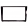 Moldura EXPEX 2Din - Corsa/Montana/Meriva/Vectra 2002/2015 - Black Piano - EPX403 (AP715)