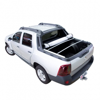 Capota Renault Oroch 2015/2020 Acabamento Externo c/Santo Antônio - Flash Force - FLASH COVER