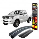 Calha de Chuva Defletor Hilux Cabine Dupla 2005/2015 - TG POLI