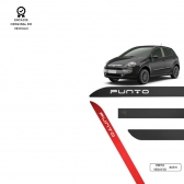 Friso Lateral Facão Punto TOP MIX - Preto Vesuvio