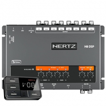 Processador de Áudio Crossover HERTZ