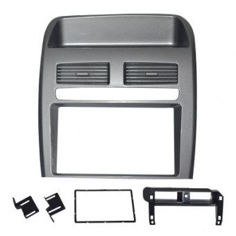 Moldura FIAMON 7 Pol - Fiat Linea 2008/2014 - Prata