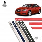 Friso Lateral Redondo Cruze TOP MIX - Vermelho Chilli