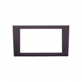 Moldura EXPEX 2Din - Audi A-4 2001/2008 - Preto - EPX061
