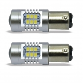 Par de Lâmpadas LED 1157 c/CANBUS 2 Polos R8 - 1157BAY15D2