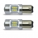 Par de Lâmpadas LED 1157 c/CANBUS 2 Polos R8 - 1157BAY15D2