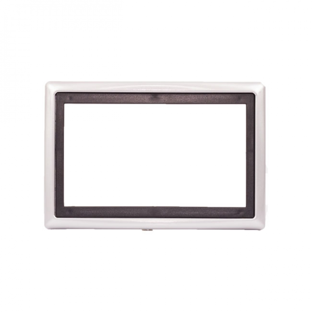 Moldura EXPEX 2Din - Megane 2007/2012 - Prata - EPX372 (AP512)