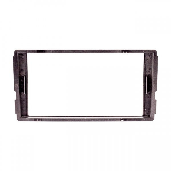 Moldura EXPEX 2Din - Santa Fé 2007/2013 - Prata - EPX181