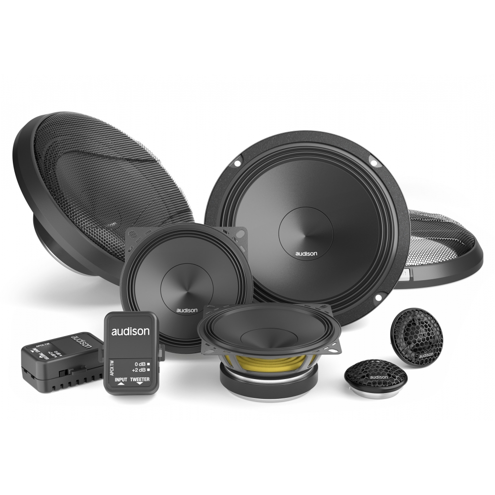 Kit Falante 3 Vias (6,5Pol/375W) AUDISON - Prima APK 163