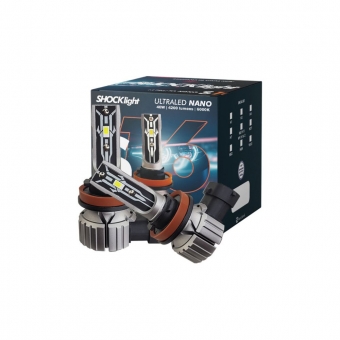 HEADLIGHT S16 NANO H8/H9/H11/H16-2 6000K 12V 40W 4200LM