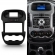 Moldura EXPEX 2Din - Ranger XLT 2013/2015 c/ Botões - Preto - SCOSCHE - EPX100B