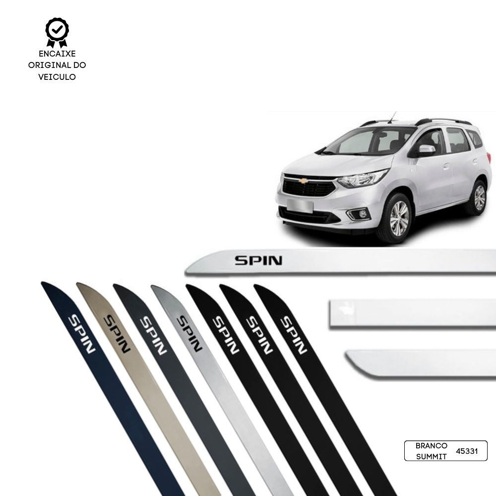 Friso Lateral Facão Spin TOP MIX - Branco Summit