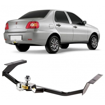 Engate Reboque Mult - Fiat Siena 1997/2010 (Com Gancho)