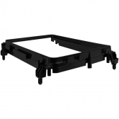 Moldura EXPEX 9 Pol - Honda HR-V 2015/2021 - Preto - EPX9HO003