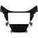 Moldura EXPEX 9 Pol - Elantra 2012/2014 - Preto - EPX9HY004
