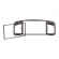 Moldura EXPEX 2Din - Lifan 620 2010/2012 - Preto - EPX116