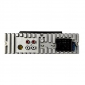 Rádio MP3 H-Tech 4x60W c/ Suporte p/ Celular Embutido Bluetooth/USB/SD/AUX/FM/Controle Remoto - HT-1223