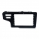 Moldura FIAMON 9 Pol Flutuante - Honda Fit e WR-V - Black Piano - 5653