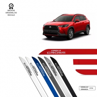 Friso Lateral Facão Corolla Cross TOP MIX