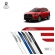 Friso Lateral Facão Corolla Cross TOP MIX - Vermelho Granada