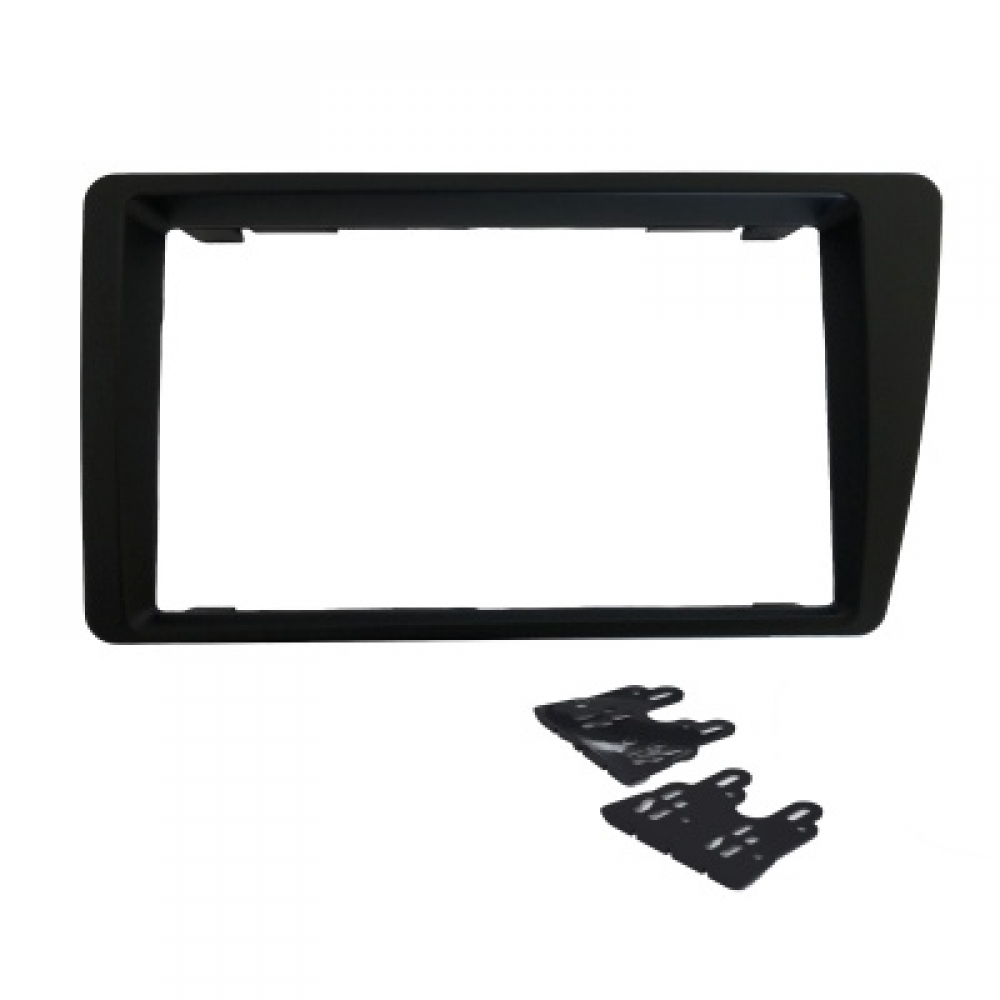 Moldura FIAMON 7 Pol - Honda Civic 2001/2006 - Preto - 4059
