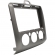 Moldura EXPEX 9 Pol - Ford Focus 2009/2013 - Prata - EPX9FD006