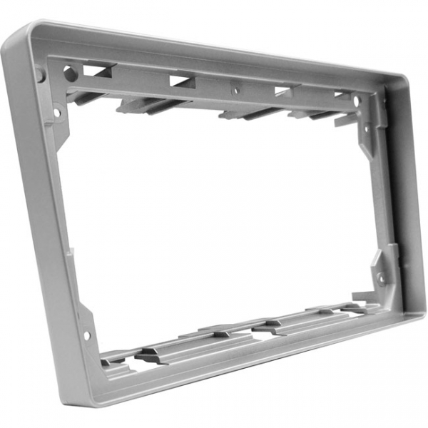 Moldura EXPEX 9 Pol - Peugeot 307 2002/2012 - Prata - EPX9PG005