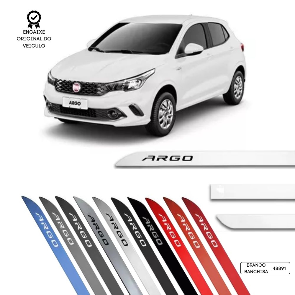 Friso Lateral Facão Argo TOP MIX - Branco Banchisa