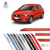 Friso Lateral Facão Argo TOP MIX - Vermelho Modena