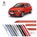 Friso Lateral Facão Argo TOP MIX - Vermelho Modena