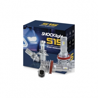 HEADLIGHT S15 NANO H9/H11 6000K 12V 40W 4200LM
