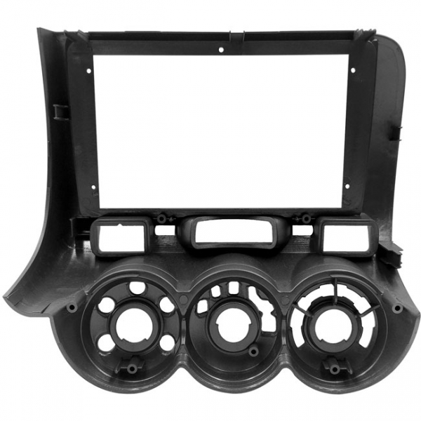 Moldura EXPEX 9 Pol - Honda Fit 2004/2008 - Prata - EPX9HO011