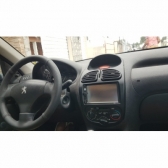 Moldura FIAMON 7 Pol - Peugeot 206 2004/2008 - Preto Fosco - 4273