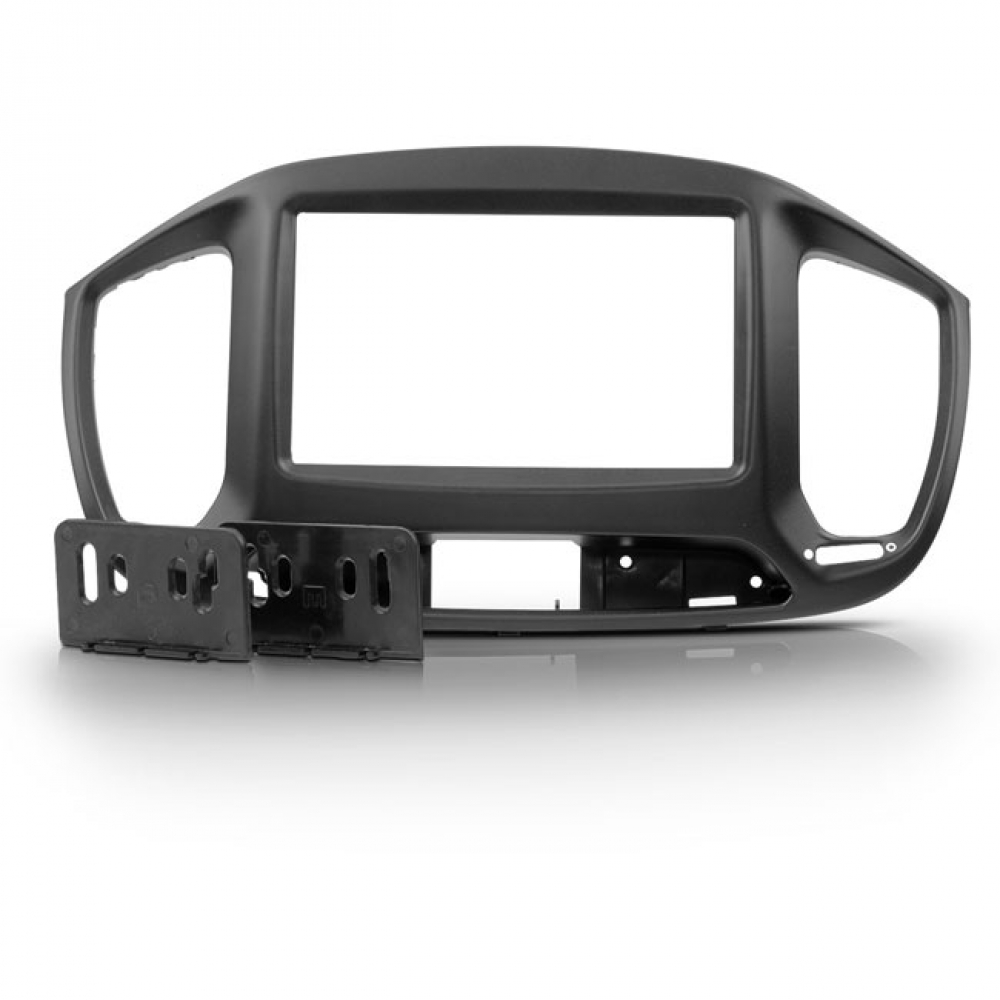 Moldura EXPEX 2Din - Novo Uno 2015/2021 - Preto - EPX413 (AP1205)