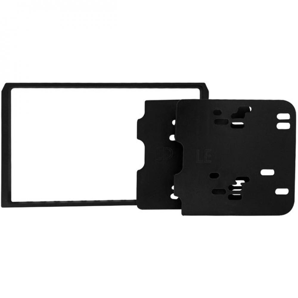 Moldura EXPEX 1Din/2Din - Kia Bongo 1995/2021 - Preto - EPX KI-562 (AP1632)