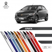 Friso Lateral Facão Onix TOP MIX - Cinza Grafite