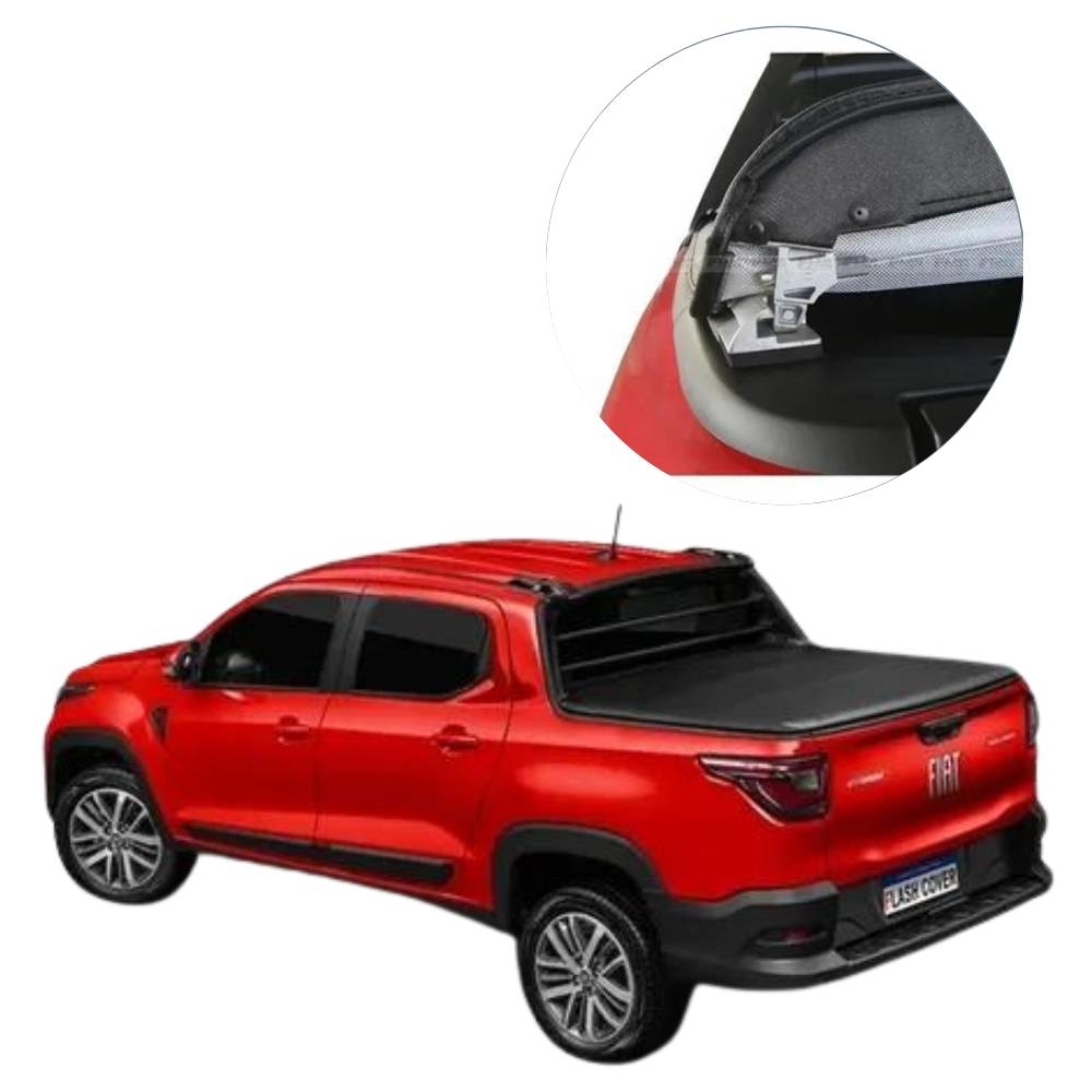 Capota Strada Freedom/Endurance Cabine Dupla 2020 - Flash Force - FLASH COVER