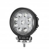 Mini Farol Auxiliar 9 LEDS Universal R8 27W - FG01-27W-R