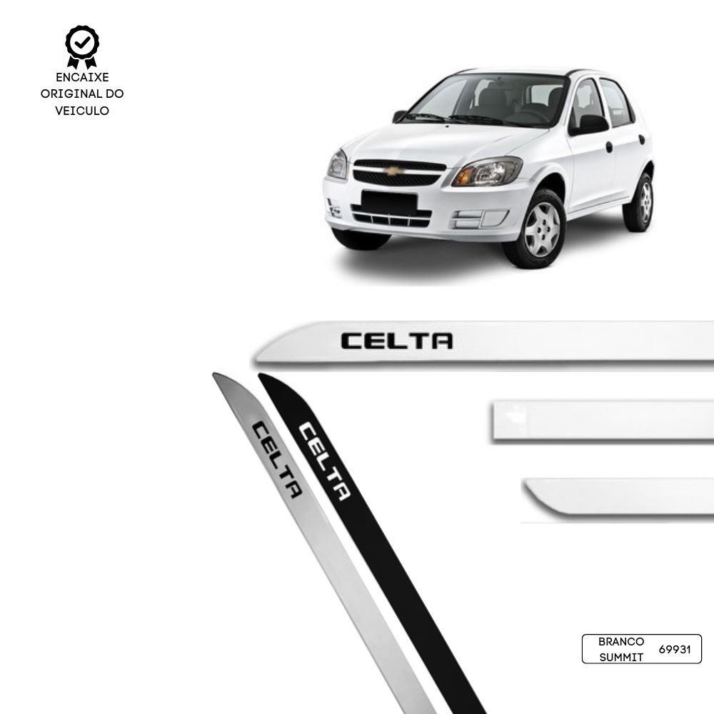 Friso Lateral Facão Celta TOP MIX - Branco Summit