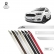 Friso Lateral Facão Novo KA Hatch TOP MIX - Branco Artico