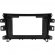 Moldura EXPEX 10 Pol - Nissan Frontier 2017/2022 - Preto - EPX10NS001