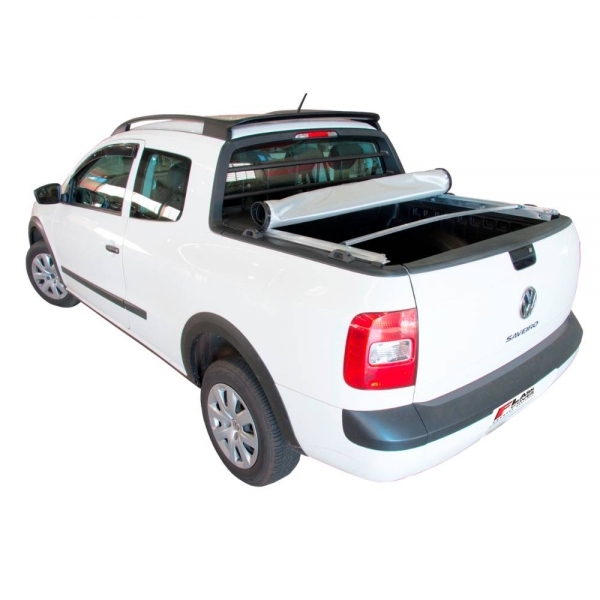 Capota Saveiro 2014/2020 Cabine Dupla c/Gancho - Flash Roller - FLASH COVER