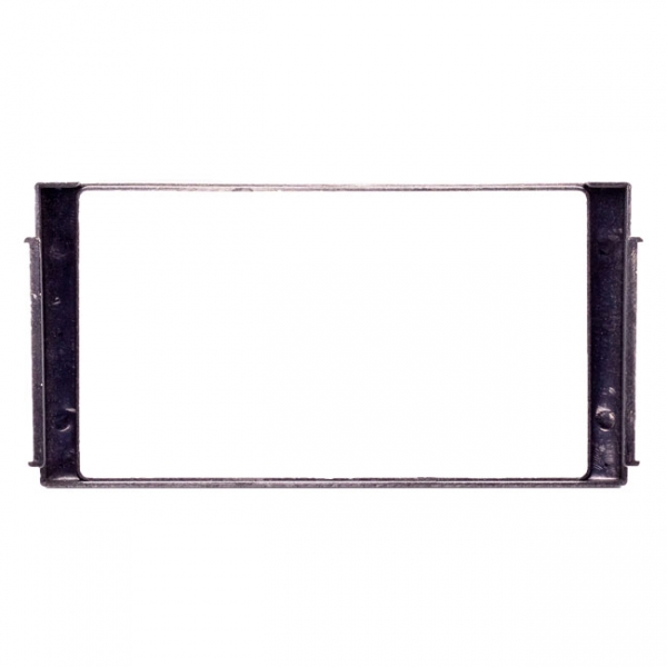 Moldura EXPEX 2Din - Santa Fé 2007/2012 - Prata - EPX343 (AP659)